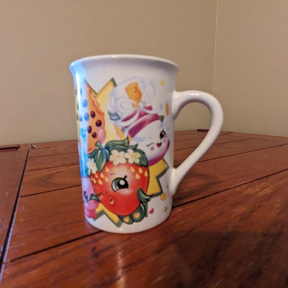 Shopkins Colorful Coffee Mug Cup Moose Enterprises 2016 Frankford Candy - Picture 9 of 9